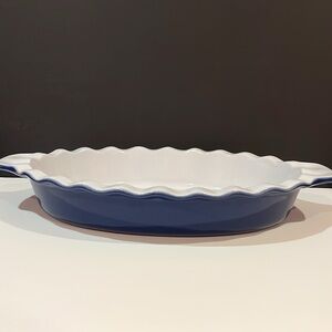 Emile Henry 1.75 L Scalloped Edge Casserole Dish France- Gorgeous❣️